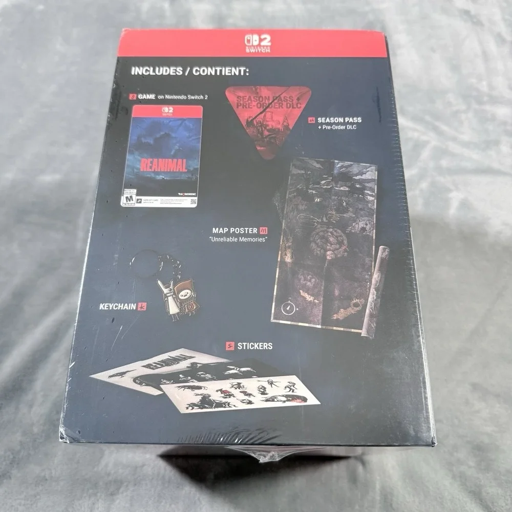 REANIMAL Collectors Edition Nintendo Switch 2 Tarsier Limited 1591/5000 Horror